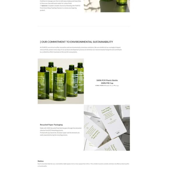 Purito SEOUL, From Green Cleansing Oil - Picture 3 of 3